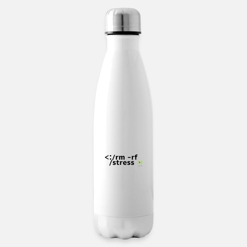 Belastungscode: rm -rf spannung - Isolierflasche - Weiß