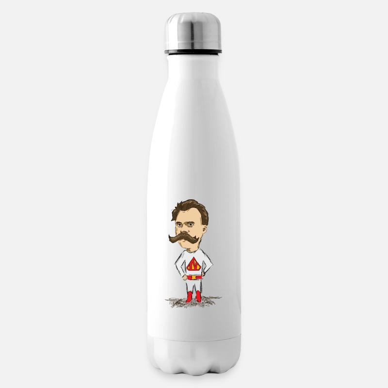 Nietzsche - Isolierflasche - Weiß