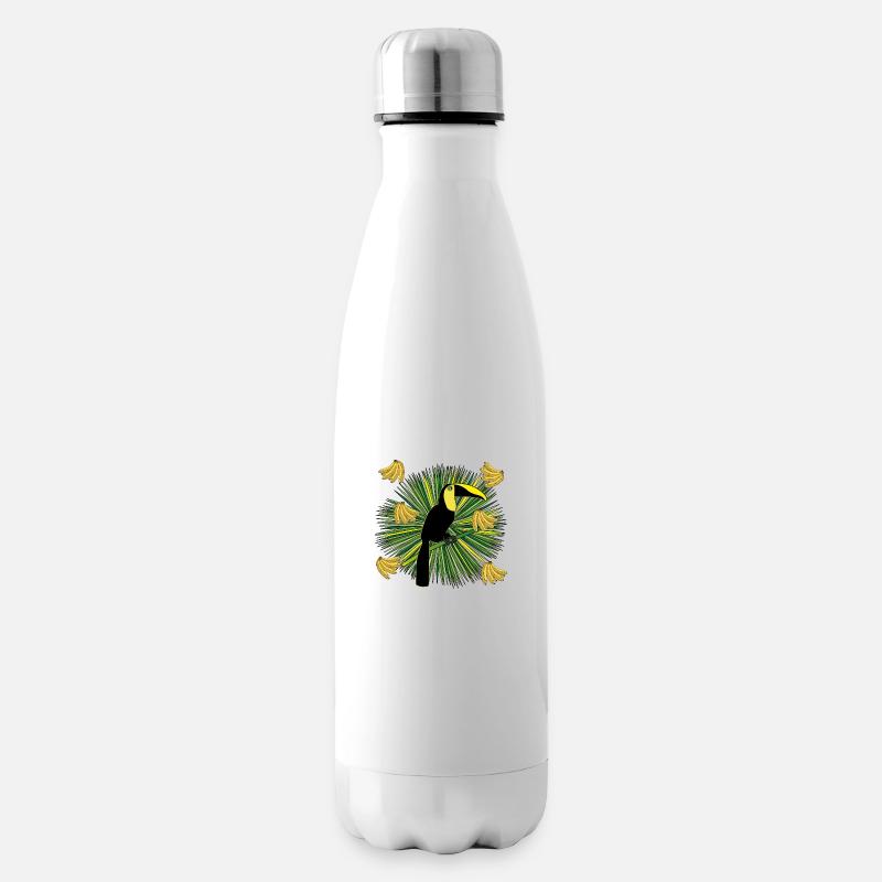 Tukan - Isolierflasche - Weiß