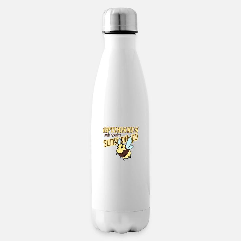 Sumsi mit Po ! - Isolierflasche - Weiß