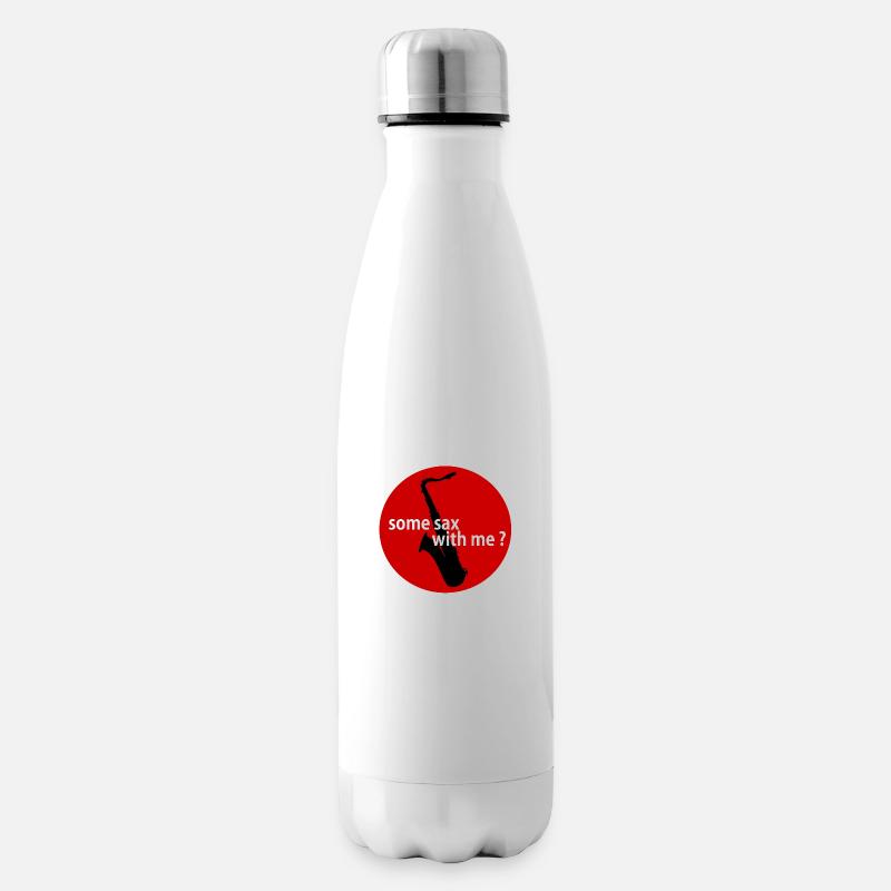 Some sax with me? - Isolierflasche - Weiß