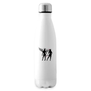 Angel Devil Girls - Bouteille isotherme - blanc - Droite