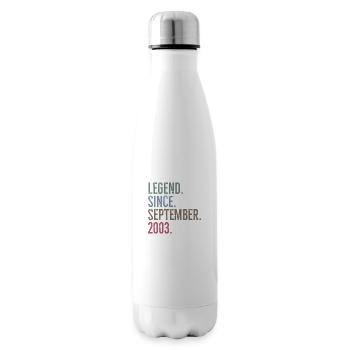 Legend Since September 2003 - Insulated Water Bottle - white - Right