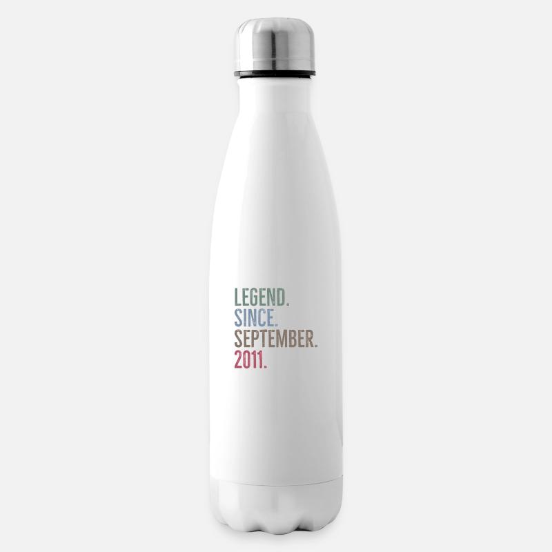 Legende seit September 2011 - Isolierflasche - Weiß