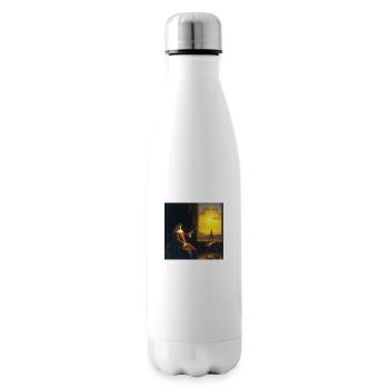 Secret Symbolism - Insulated Water Bottle - white - Right