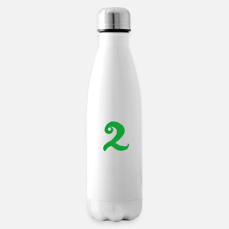 Numéro 2 - Bouteille isotherme - blanc