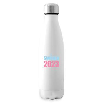 Suède 2023 - Bouteille isotherme - blanc - Droite