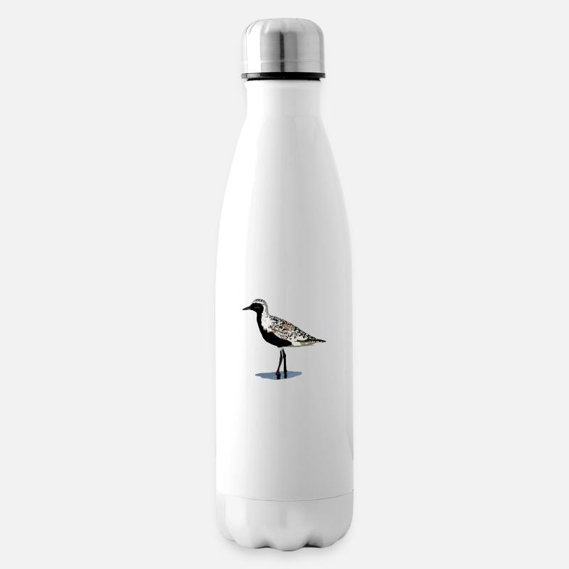 Kiebitzregenpfeifer - Isolierflasche - Weiß