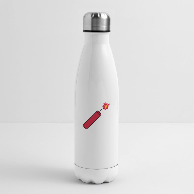 rod tnt dynamite explode explosion blast Insulated Water Bottle