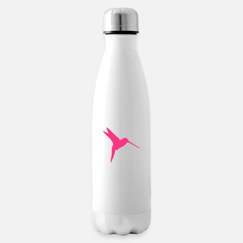 Kolibri - Isolierflasche - Weiß