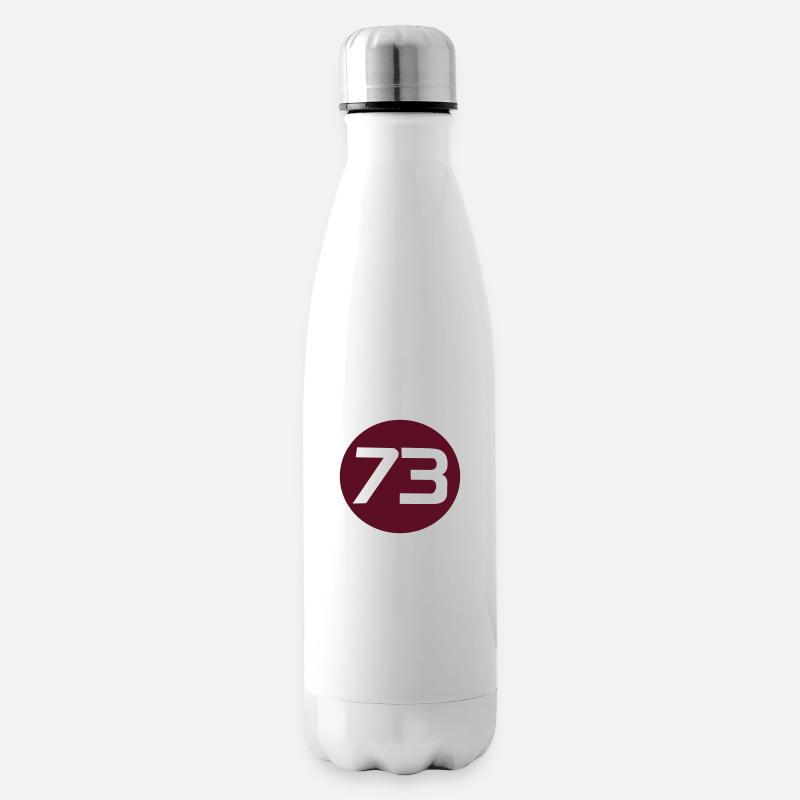 Die perfekte Zahl - Isolierflasche - Weiß