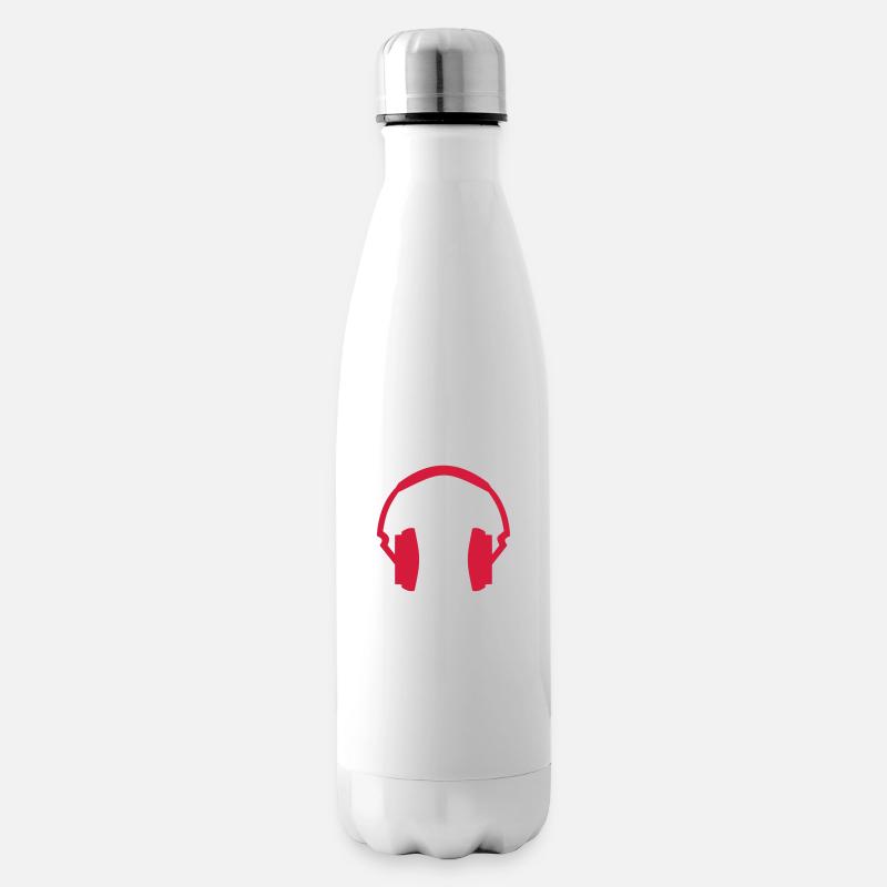 Kopfhörer - Isolierflasche - Weiß