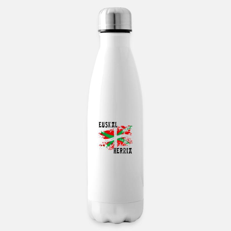 Pays Basque - Euskal Herria 21 - Bouteille isotherme - blanc