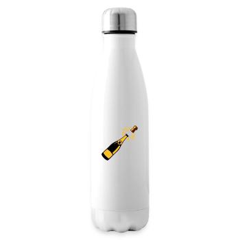 Flaschen-Alkohol-Verschluss springt - Isolierflasche - Weiß - Rechts