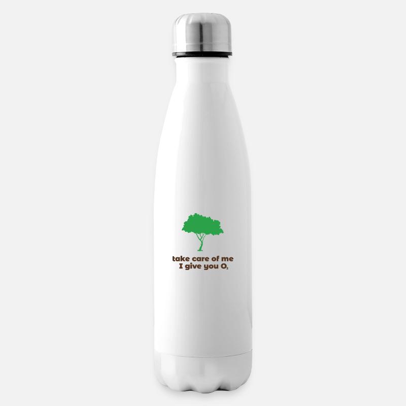 environnement - Bouteille isotherme - blanc