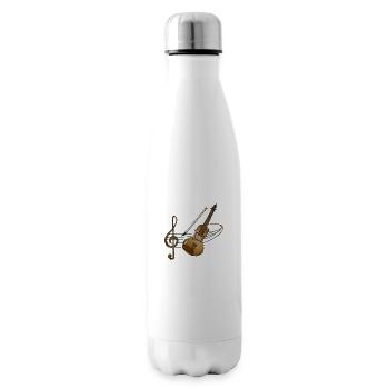 Musikinstrument - Isolierflasche - Weiß - Rechts