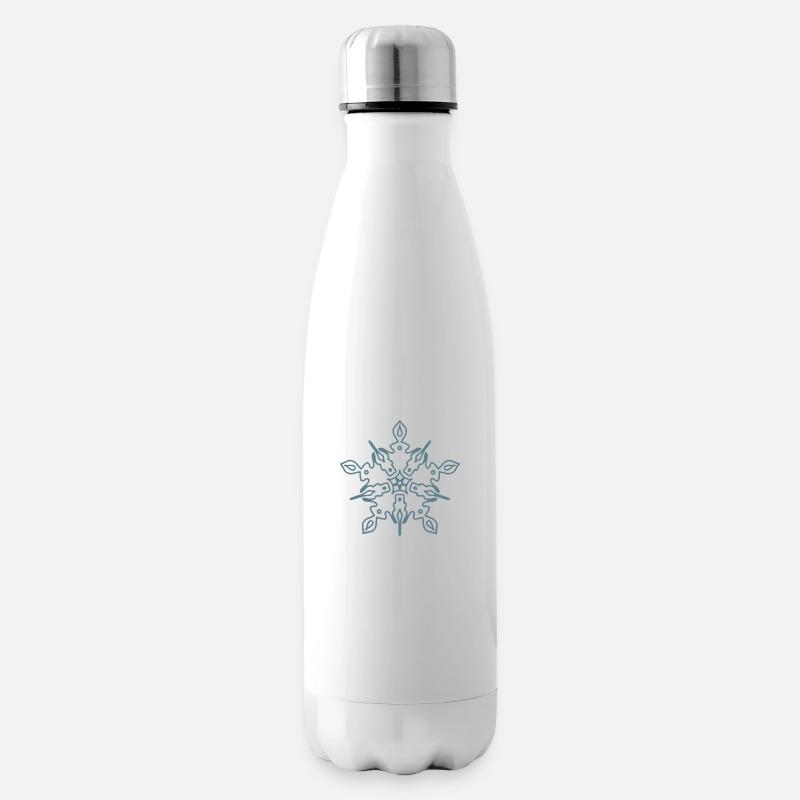 Mandala - Bouteille isotherme - blanc