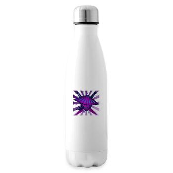Samouraï Monster Sword Violet - Bouteille isotherme - blanc - Droite