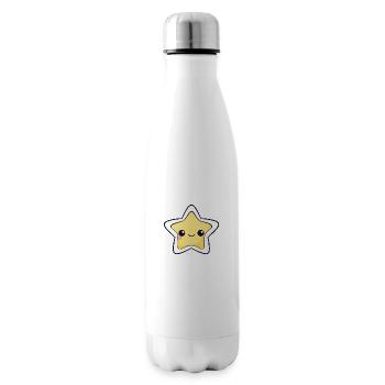 The star Kawaii - Insulated Water Bottle - white - Right