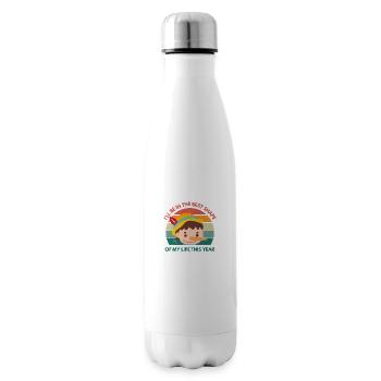Die beste Form meines Lebens - Isolierflasche - Weiß - Rechts