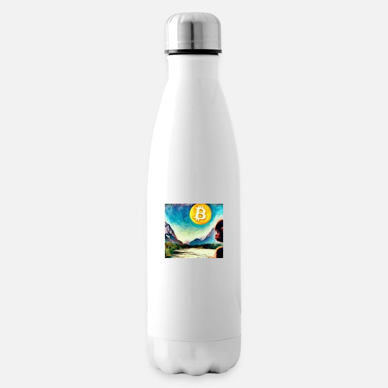 Ape exploring Crypto World - Isolierflasche - Weiß