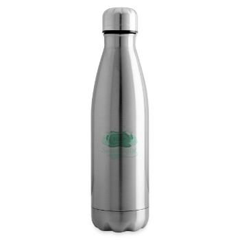 Savonologue Savonnier Fabrication de savon - Bouteille isotherme - argent clair - Droite