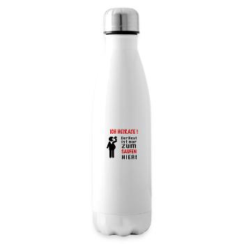 Junggesellen Abschied - Isolierflasche - Weiß - Rechts