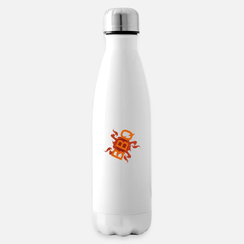 ''BBQ'' virus - Insulated Water Bottle - white