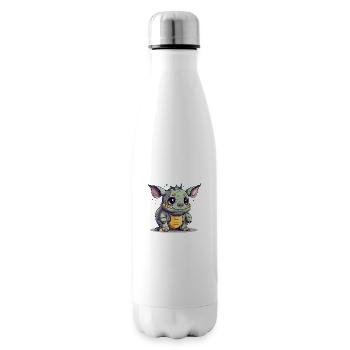 Urko the streum - Insulated Water Bottle - white - Right