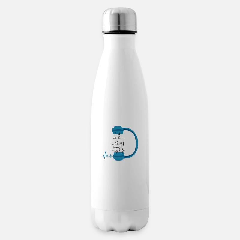 Dancing Dance Music - Isolierflasche - Weiß