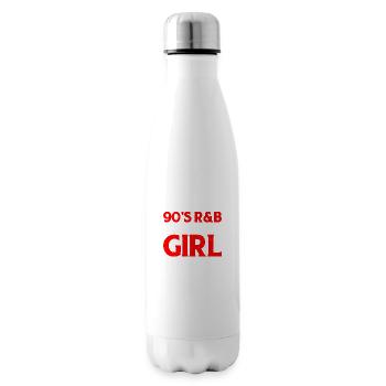 Je suis une R’B Kinda Girl des années 90 21 - Bouteille isotherme - blanc - Droite