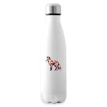 Fuchs // fox - Isolierflasche - Weiß - Rechts