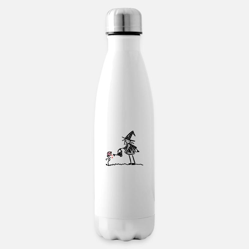 Hexen-Pflanze - Isolierflasche - Weiß