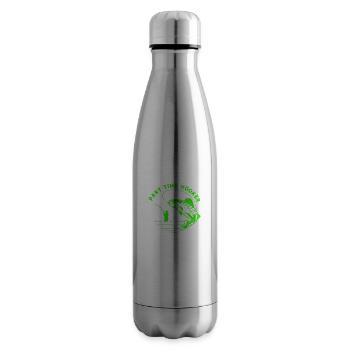 Fish Fishing Lake Sea Fishing Fauna Exotic - Insulated Water Bottle - silver - Right