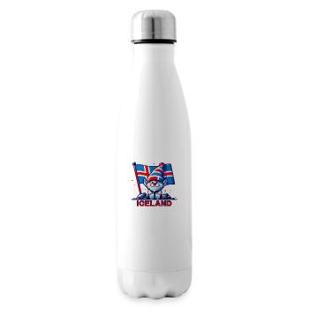 iceland Iceland 81 - Insulated Water Bottle - white - Right