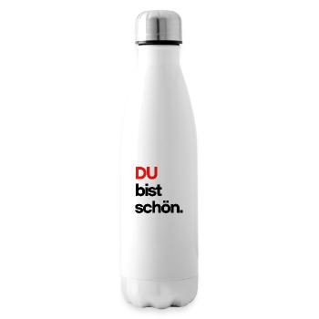 You are beautiful - Insulated Water Bottle - white - Right