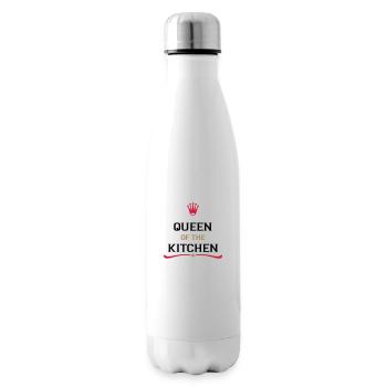 kochschürze für die perfekte Köchin - Isolierflasche - Weiß - Rechts
