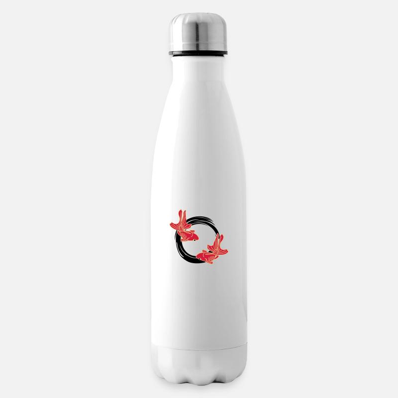 kingyo - Isolierflasche - Weiß