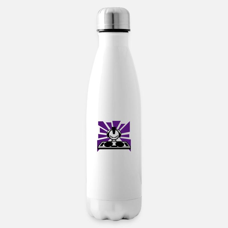 DJ - Insulated Water Bottle - white