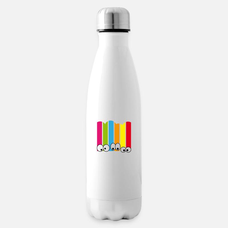 Glubchis - Insulated Water Bottle - white