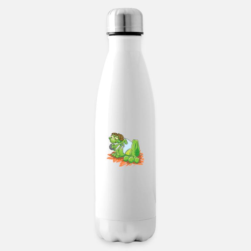 Petanque - Isolierflasche - Weiß