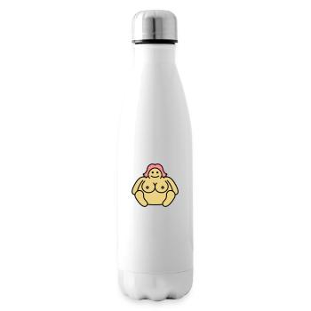 Naked Fat Woman - Isolierflasche - Weiß - Rechts