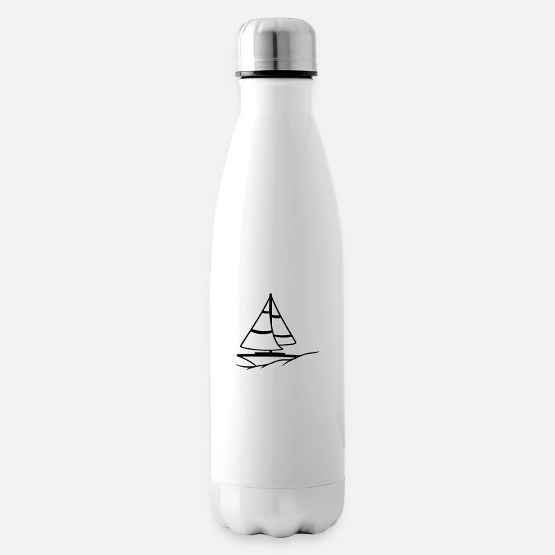 Sailing - Insulated Water Bottle - white