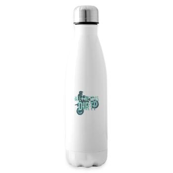 All I Need Is Dirt - MX - Isolierflasche - Weiß - Rechts