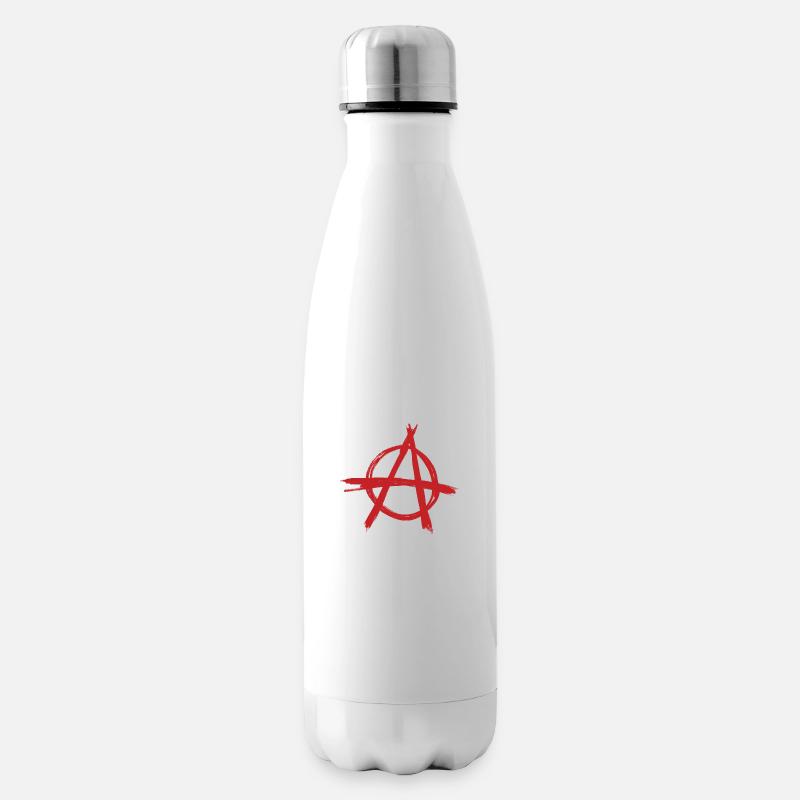 Anarchia - Termos - biały