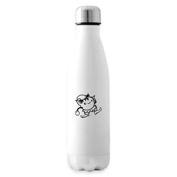 Mignon Elf Clipart - Bouteille isotherme - blanc - Droite