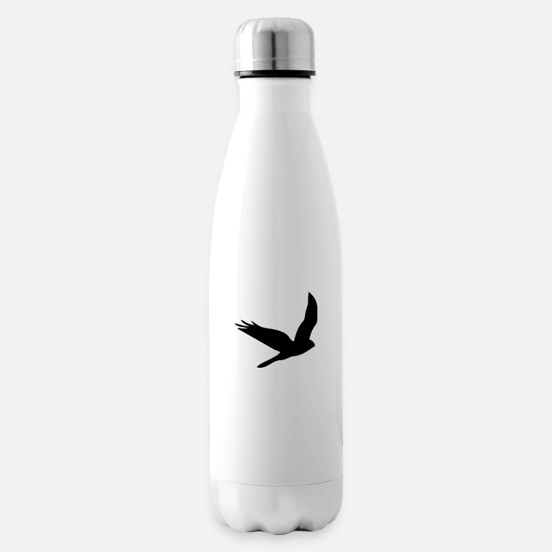 Vogel Adler Vögel Fliegen - Isolierflasche - Weiß