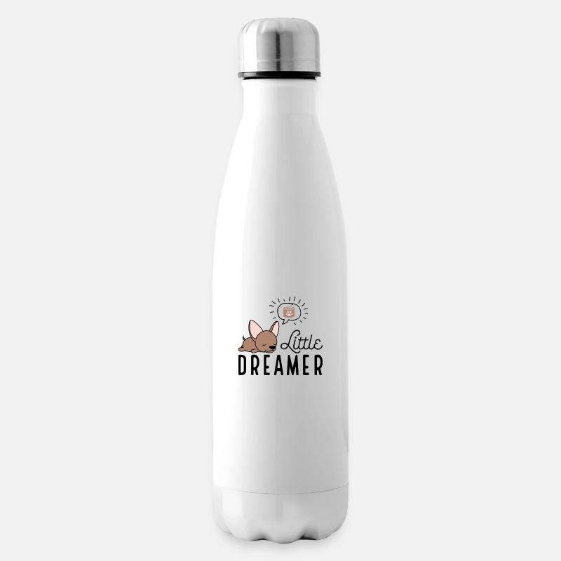 Chihuahua - Isolierflasche - Weiß