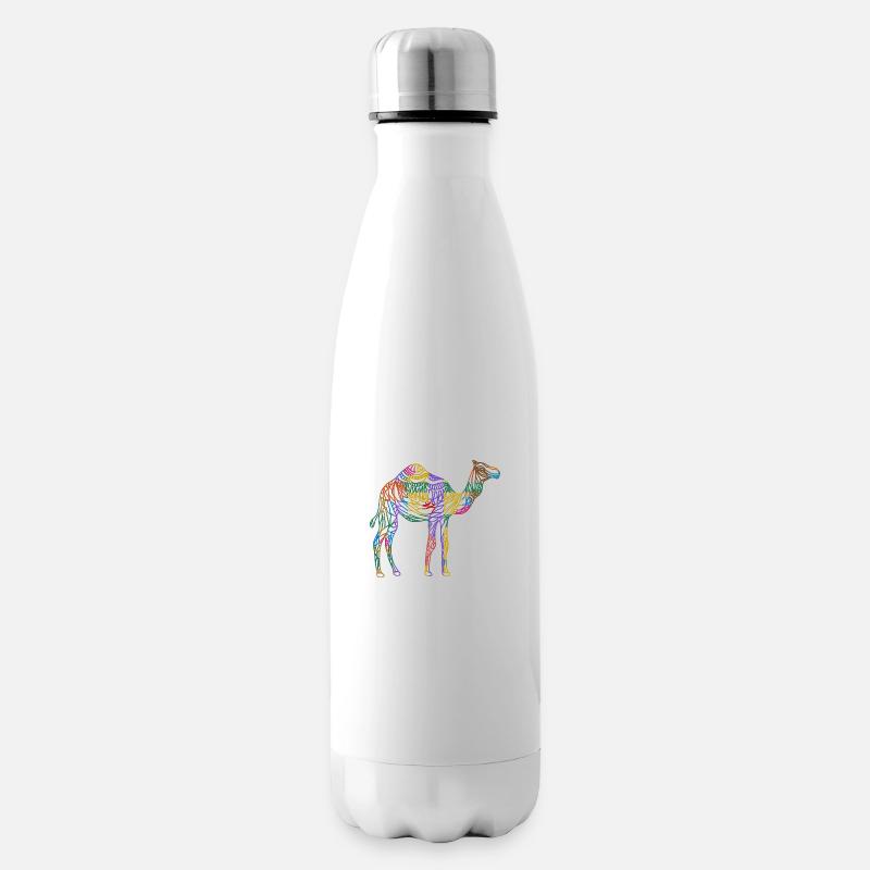 Kamel - Isolierflasche - Weiß