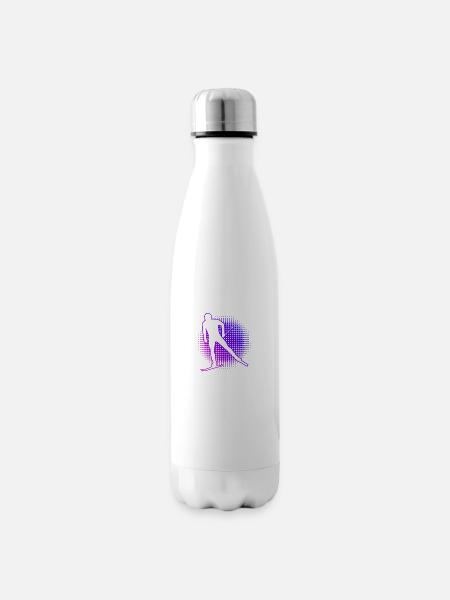 Langlauf Skating Langlauf Klassisch Langlauf - Isolierflasche - Weiß